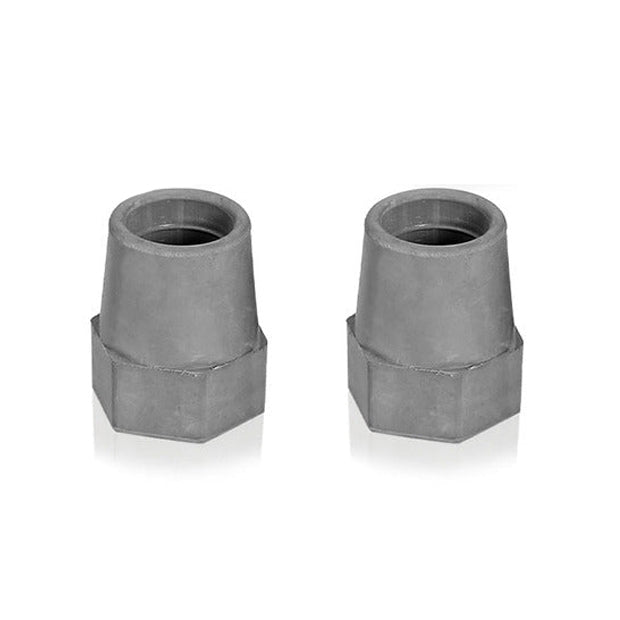 Vissco 0915C Rubber Tips/Shoes For Walker Plain (PACK OF 2) One Pair