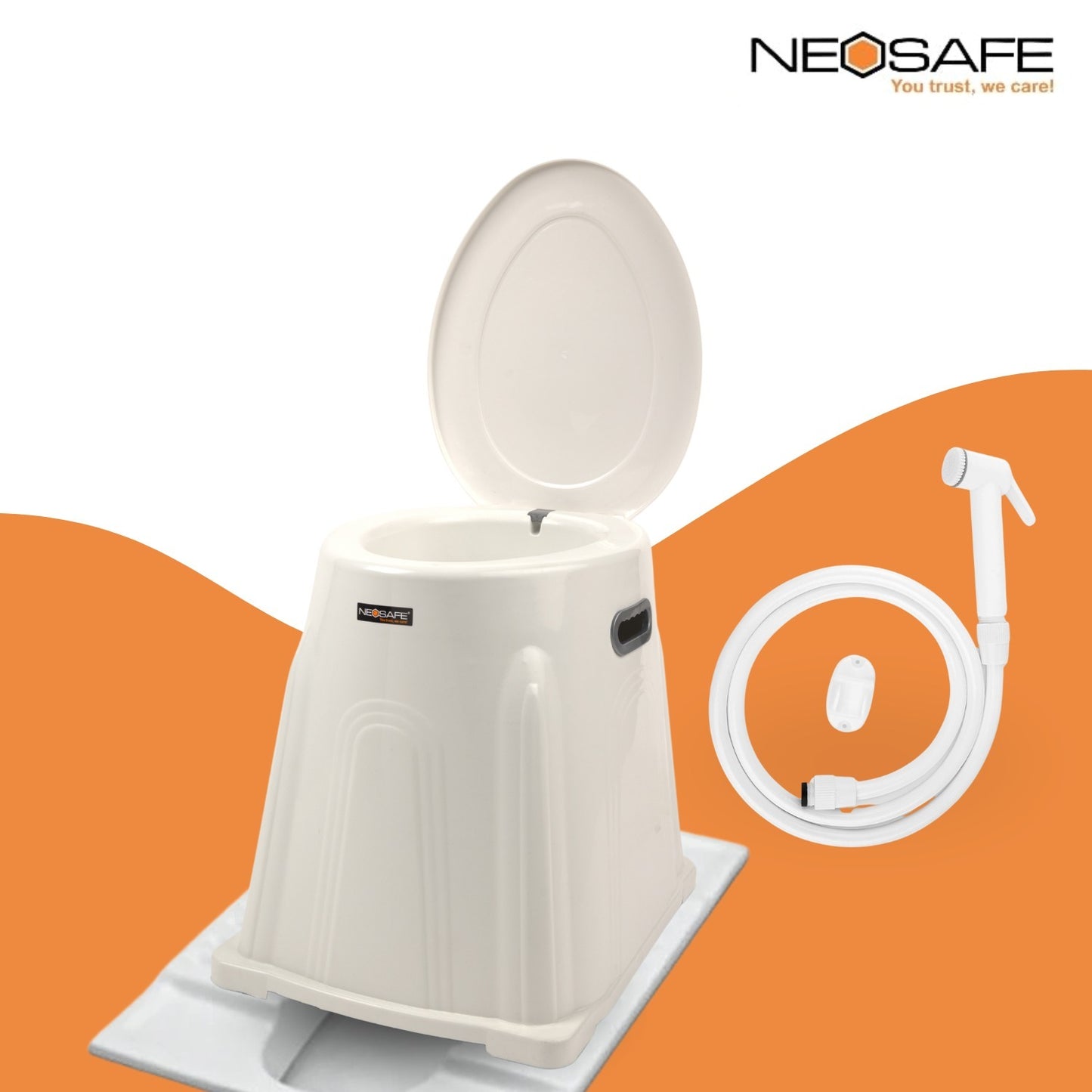 Portable Indian Toilet to Western Toilet Commode Chair