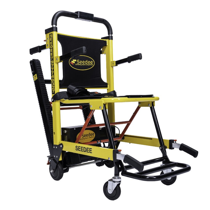 Seedee Regular - Stair Climbing Wheelchair, manual operation on floor and battery operated on stairs