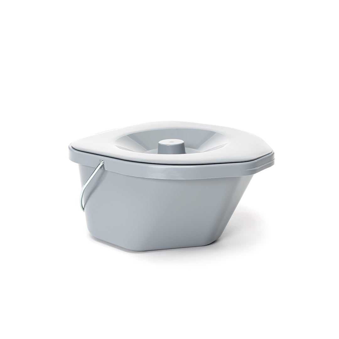 VERMEIREN 139 Commode Chair, Easy-to-Clean, Sturdy Frame, Upto 120Kg Weight Capacity