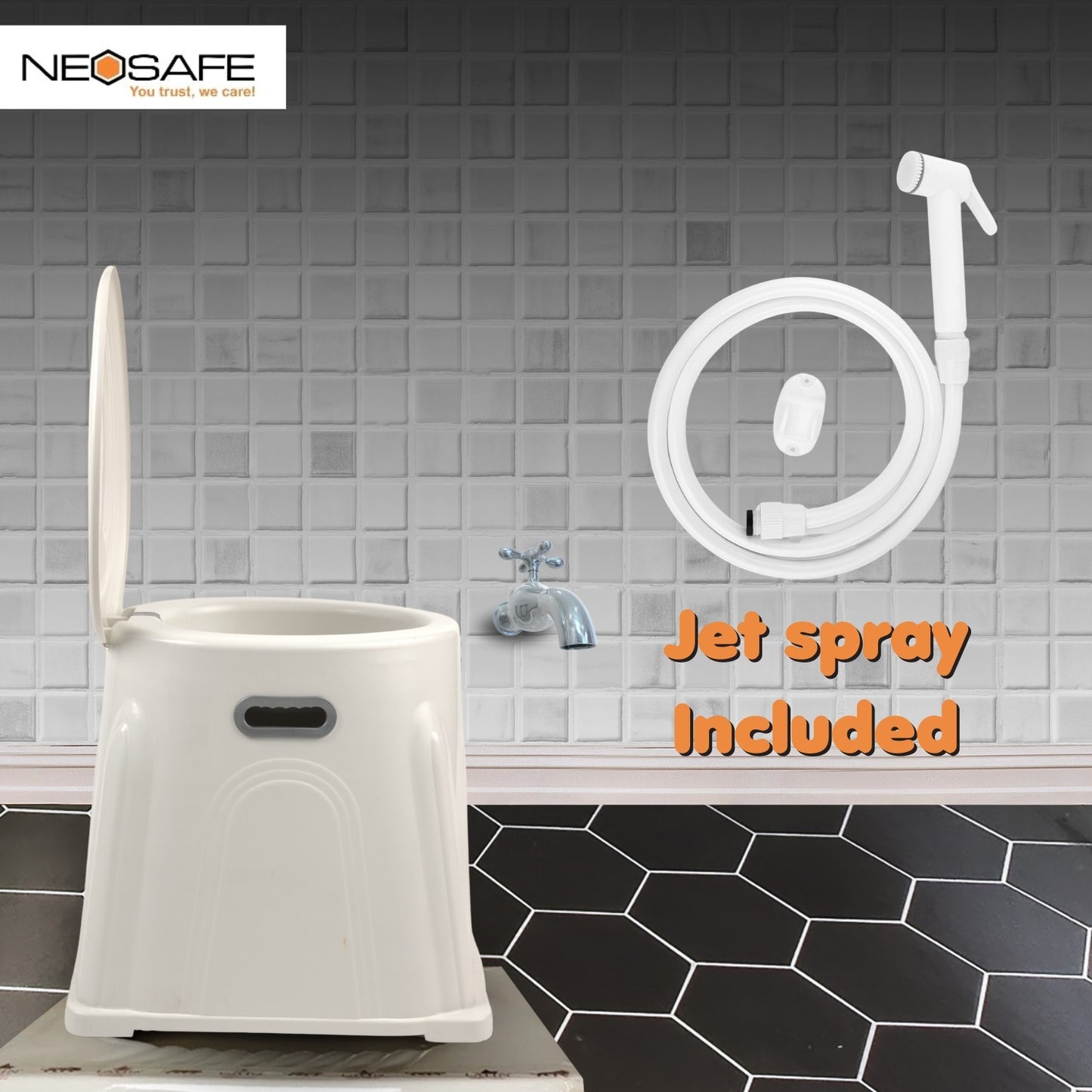 Portable Indian Toilet to Western Toilet Commode Chair