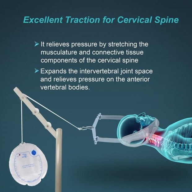 Tynor G26 Cervical Traction Kit (Sleeping) with Weight Bag