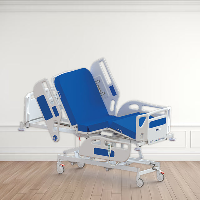 Motorised ICU 5 Function Hospital Bed on Rent In Mumbai