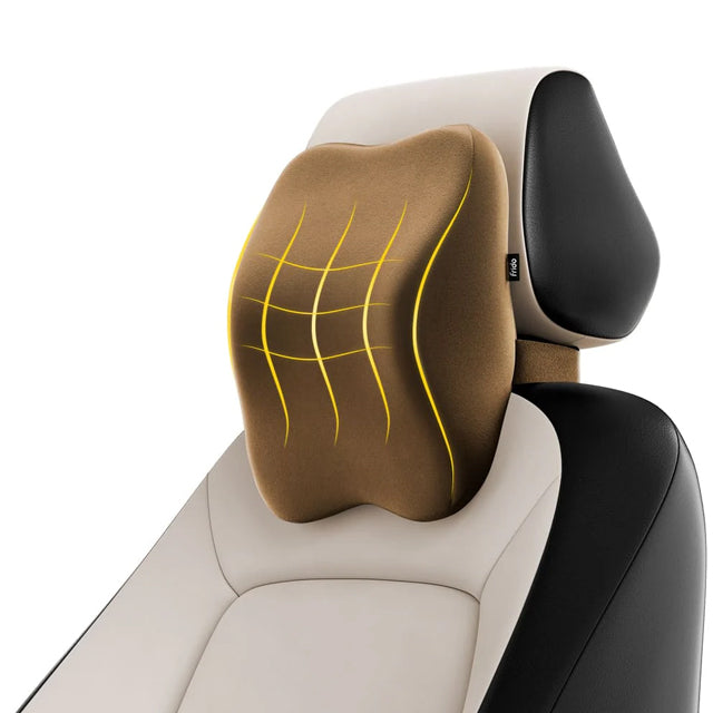 Frido Ultimate Car Neck Rest Pillow – Memory Foam Support for Comfortable Driving