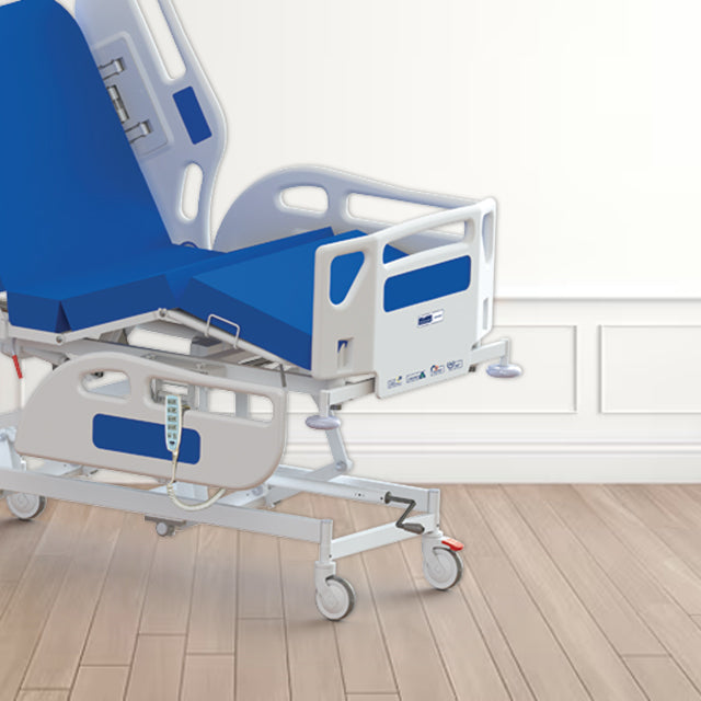 Motorised ICU 5 Function Hospital Bed on Rent In Mumbai
