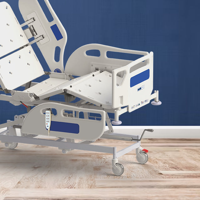 Midmark Janak DX4305 I.C.U Motorised Three Function Hospital Bed On Rent