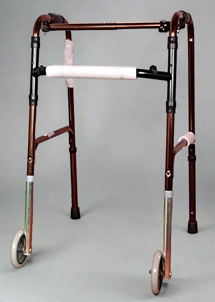 Karma WK51 Bronze Big Wheel Folding Walker For Patient Or Senior Citizen