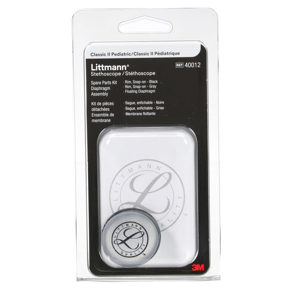 3M Littmann Stethoscope Spare Parts Kit, Classic II Pediatric Diaphragm Assembly 40012
