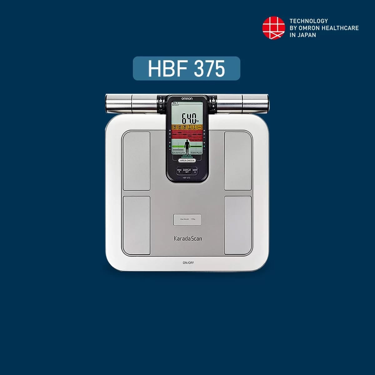 Omron HBF 375 Body Composition Monitor Weighing Machine