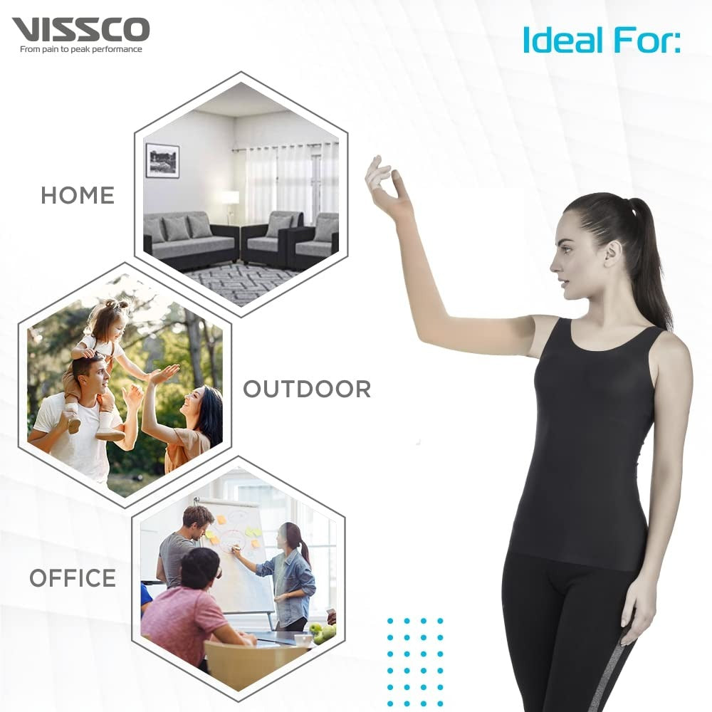 Vissco Lymphoedema Arm Sleeve, Provides Gradient Compression to Reduce Oedema in the Arm