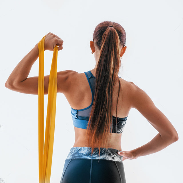 Long Resistance Tube Gold's Gym Power Training Band Total