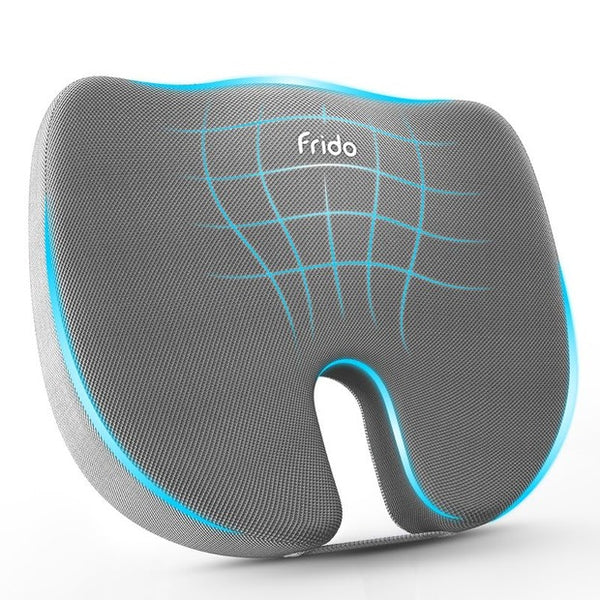 Frido Ultimate Tailbone Pain Relief Seat Cushion - Comfortable Support for Lasting Relief