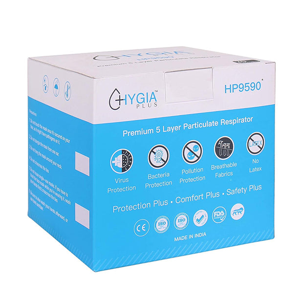 HYGIA Plus N95 Respirator Mask