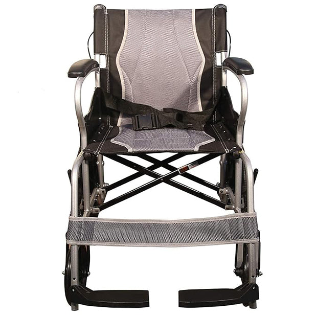 Karma Ryder 1 aluminium wheelchair front view