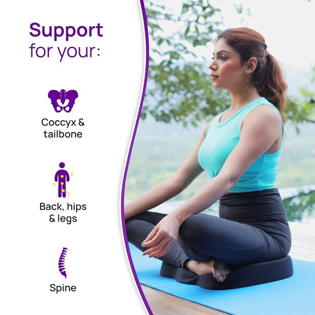 Frido Ultimate Coccyx Seat Cushion – Ultimate Comfort for Tailbone Relief