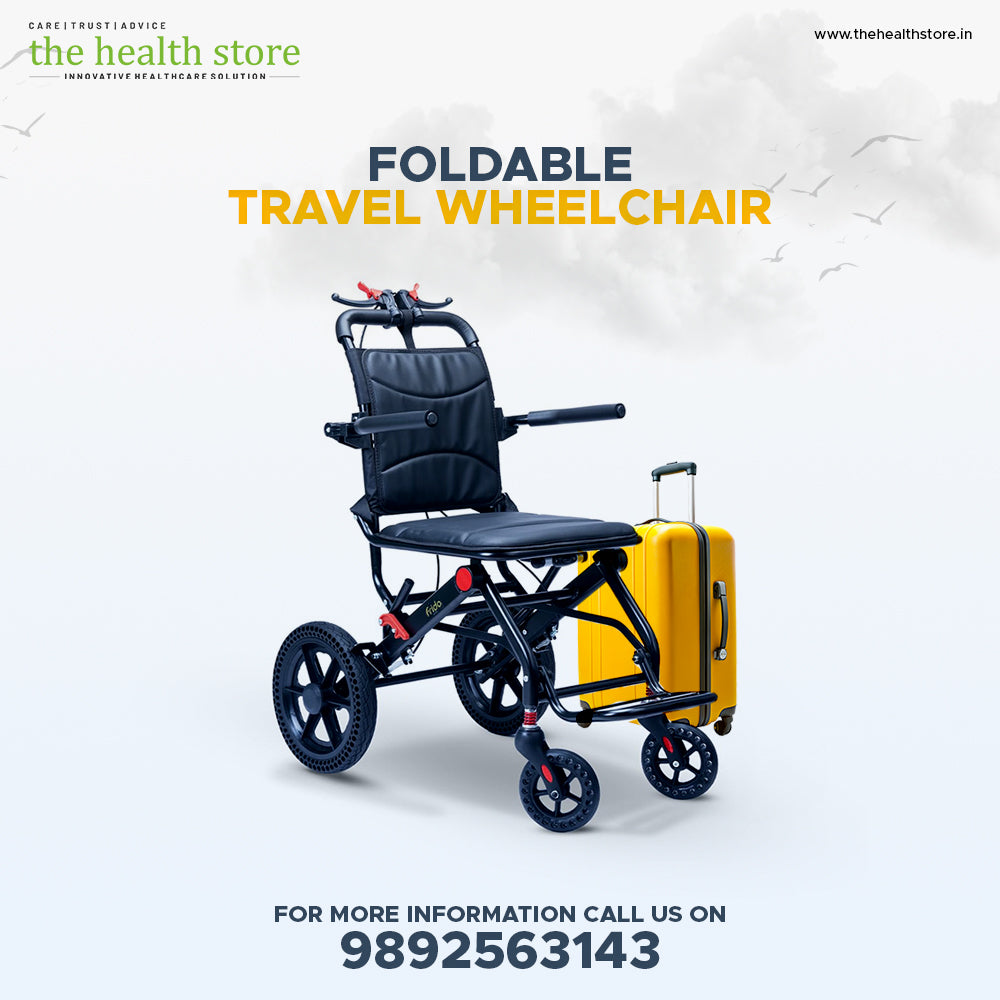 Frido Foldable Travel Wheelchair