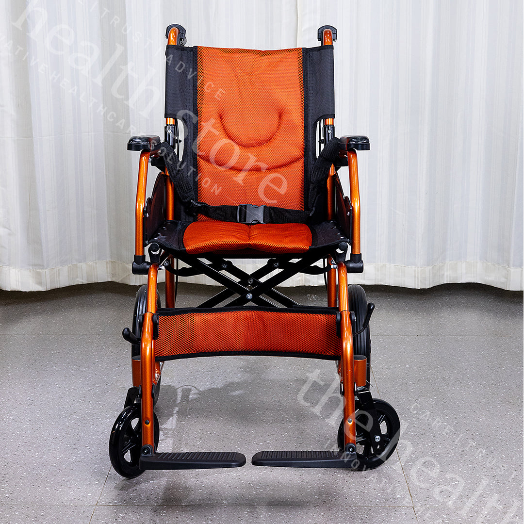 Karma Aurora 5 Compact Light Weight Foldable Wheelchair On Rent