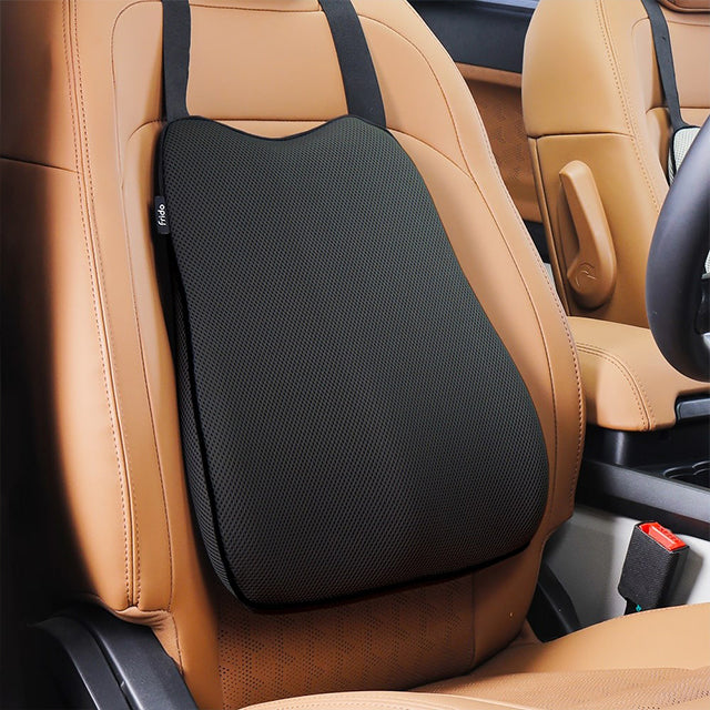 Frido Ultimate Car Backrest Cushion - Ergonomic Support for Comfortable Driving
