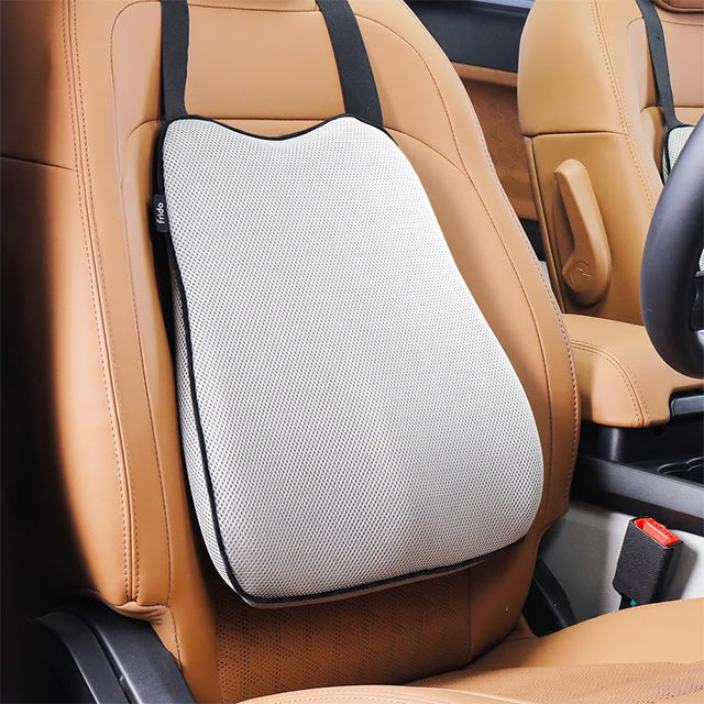 Frido Ultimate Car Backrest Cushion - Ergonomic Support for Comfortable Driving