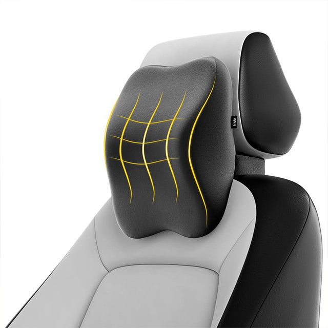 Frido Ultimate Car Neck Rest Pillow in Memory Foam for Ergonomic Support