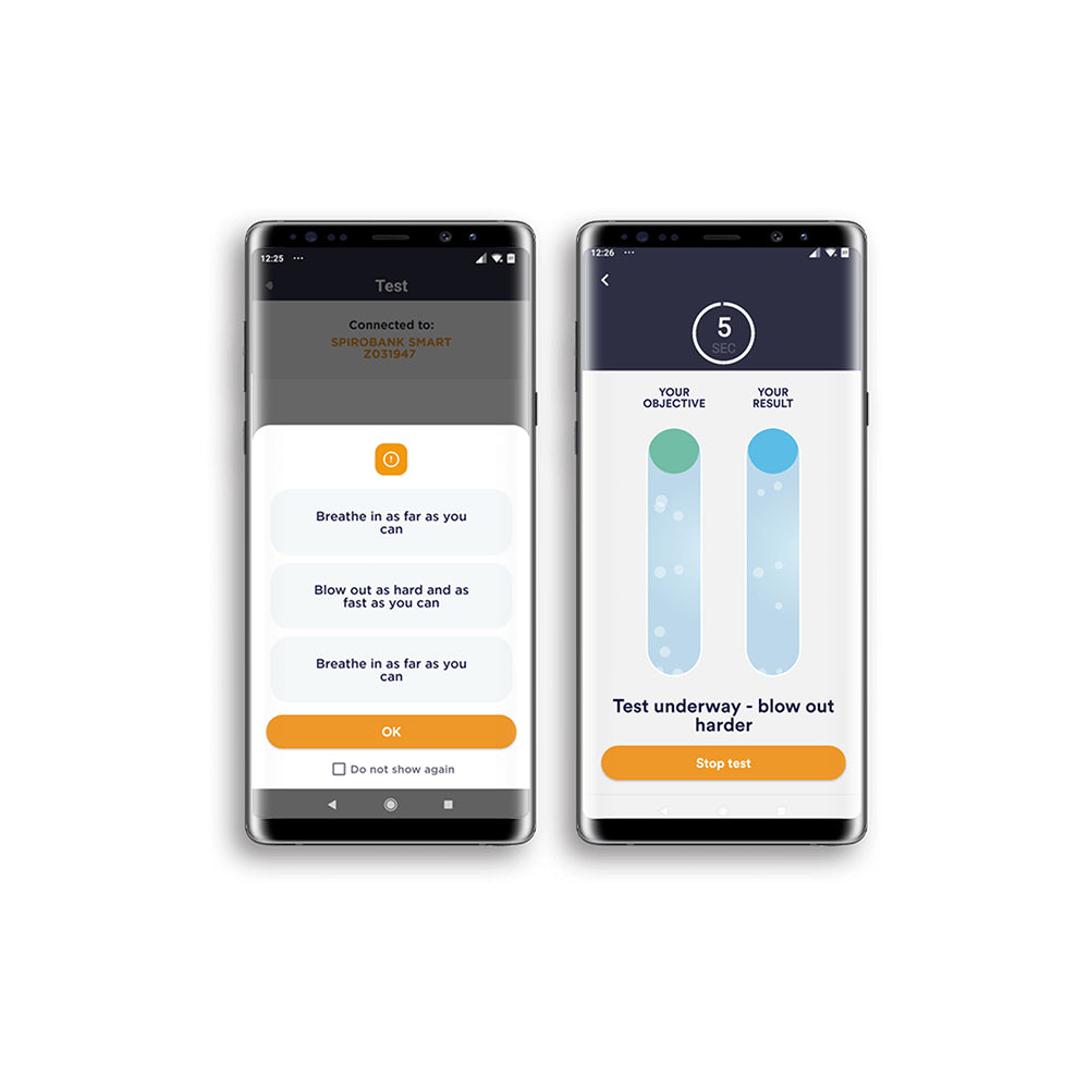 MIR Spirobank Smart App-based Personal Spirometer/Respirometer