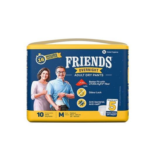 Friends Overnight Diaper Pants - Comfort and Protection for a Restful Night