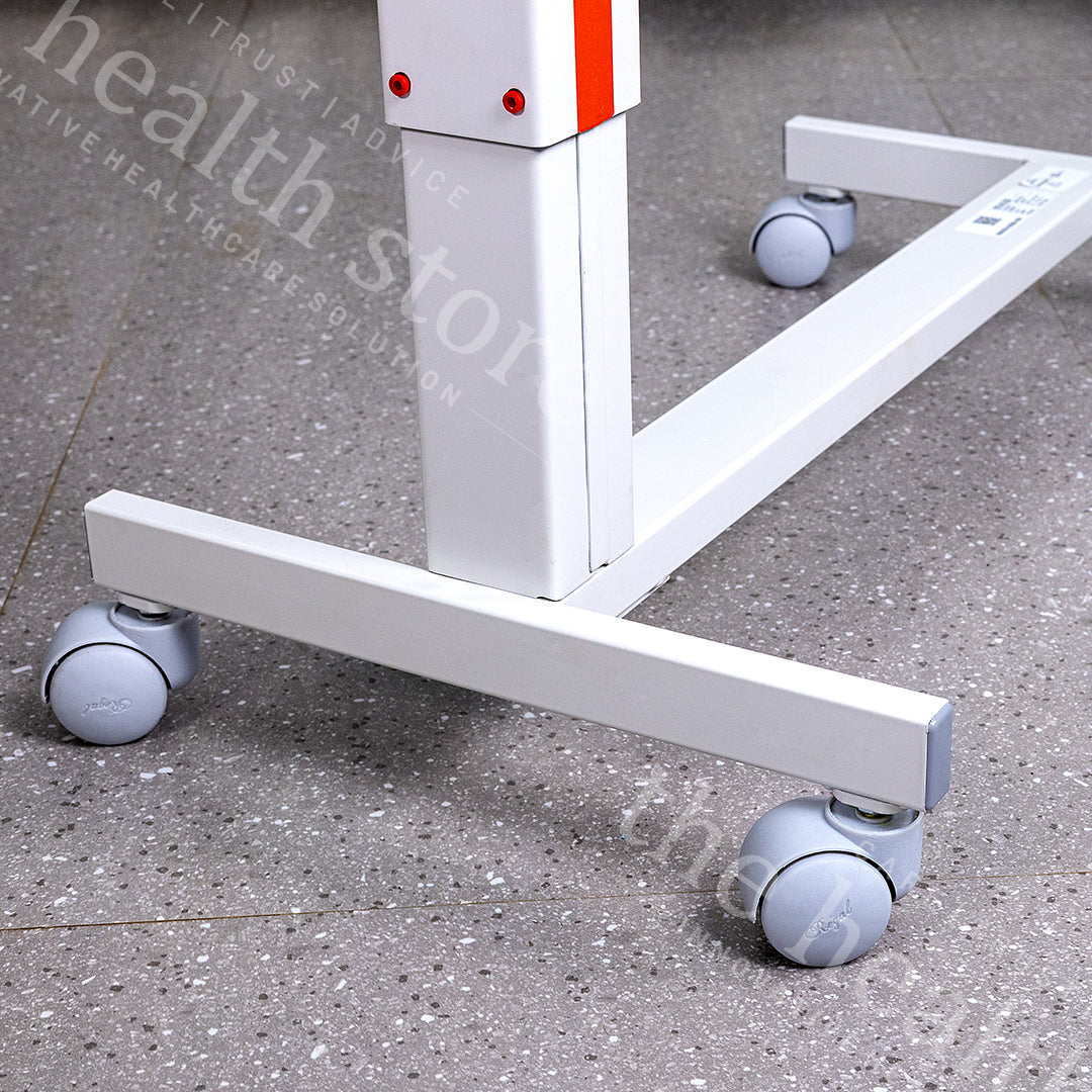 Midmark Janak AX1012A Deluxe Adjustable Bedside Manual Food Table