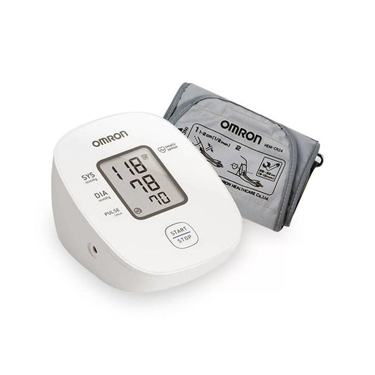 Omron HEM 7121J Fully Automatic Digital Blood Pressure Monitor with Intellisense Technology & Cuff Wrapping Guide for Most Accurate Measurement 
