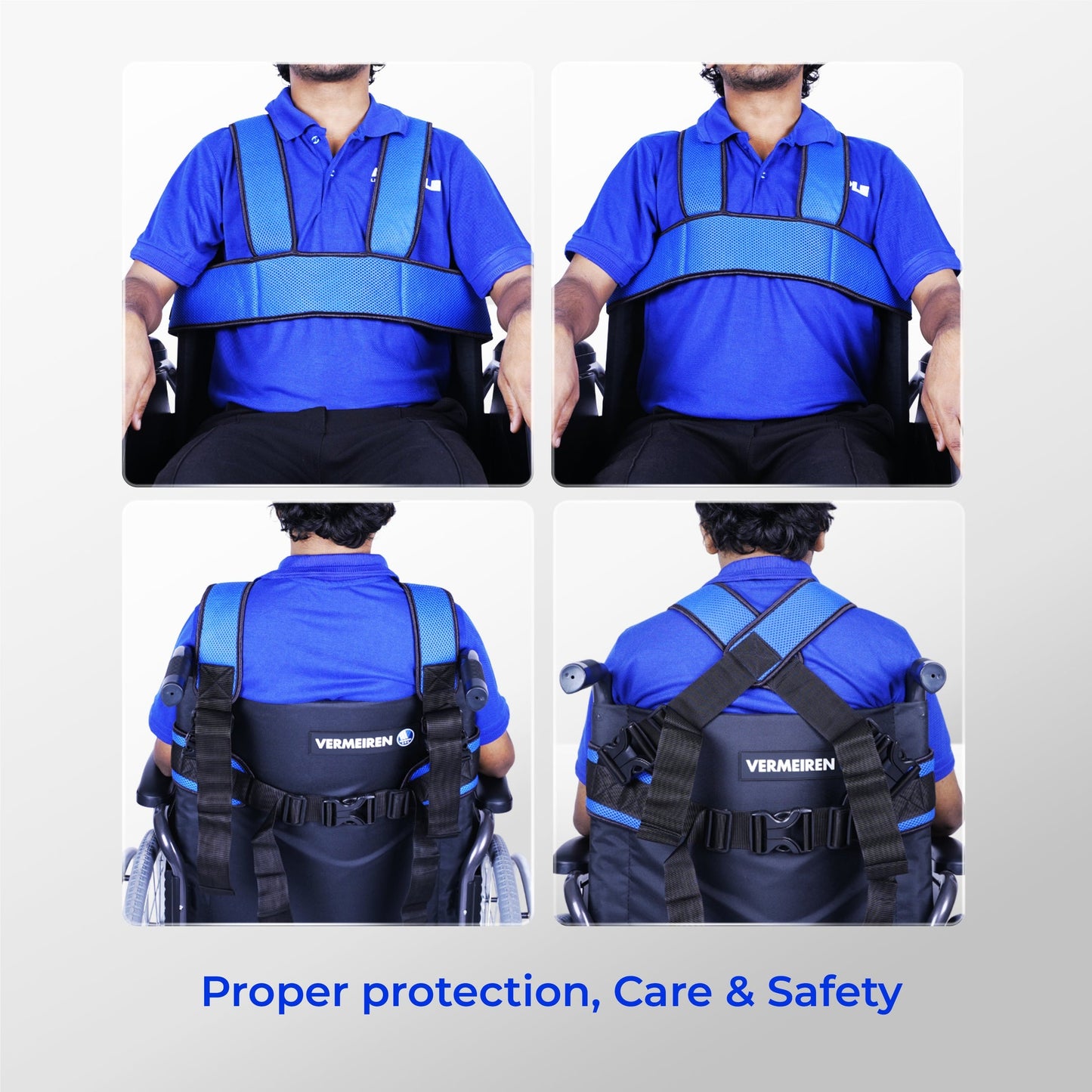 Mexple HarneX100 Wheelchair Safety Seat Belt