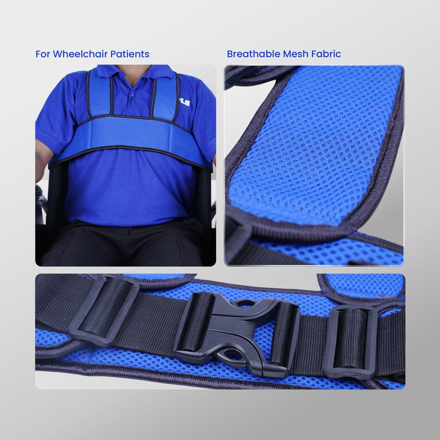 Mexple HarneX100 Wheelchair Safety Seat Belt