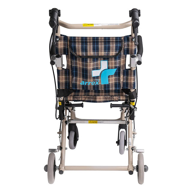 Arrex Compact Aluminium Nanuk Foldable Wheelchair