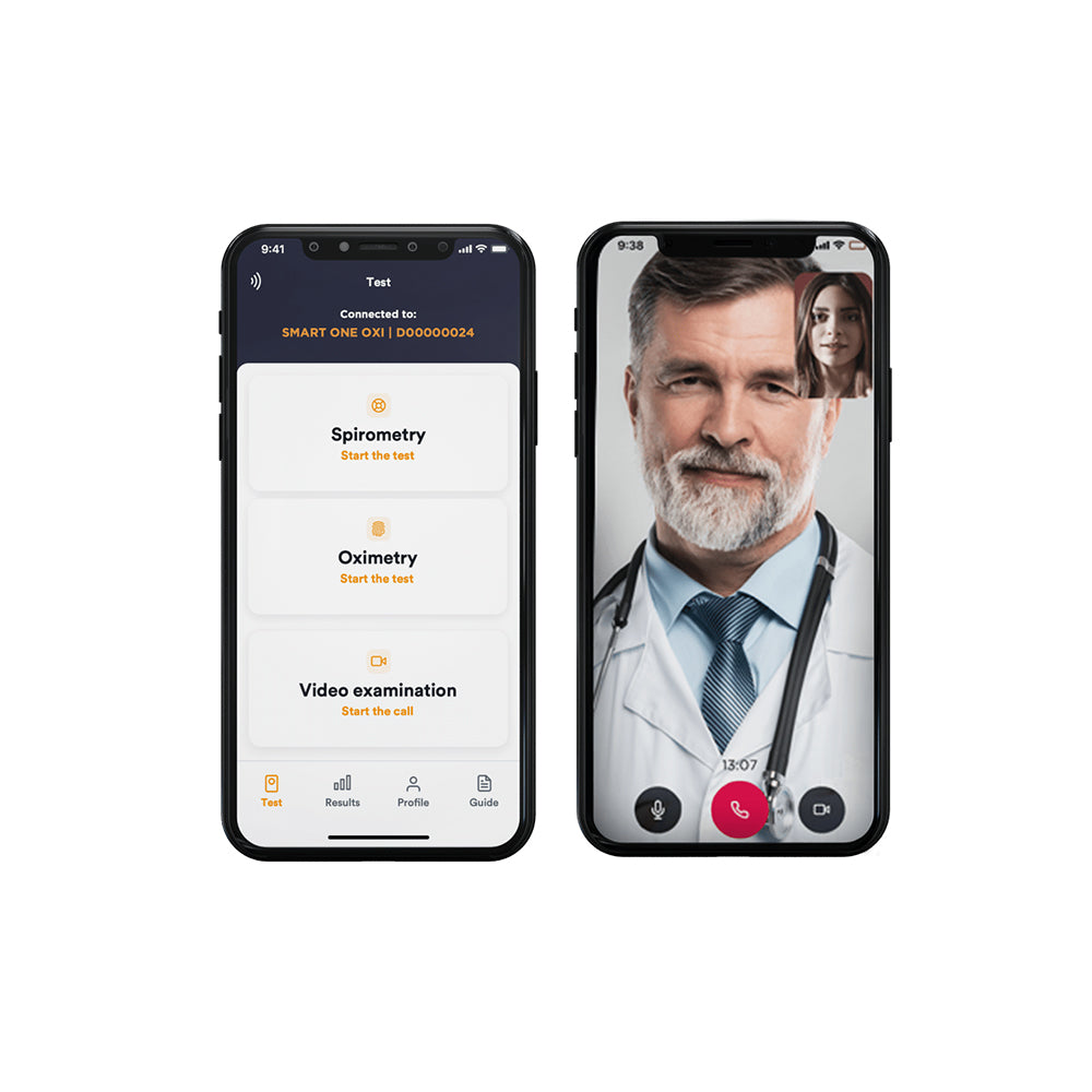 MIR Spirobank Smart App-based Personal Spirometer/Respirometer