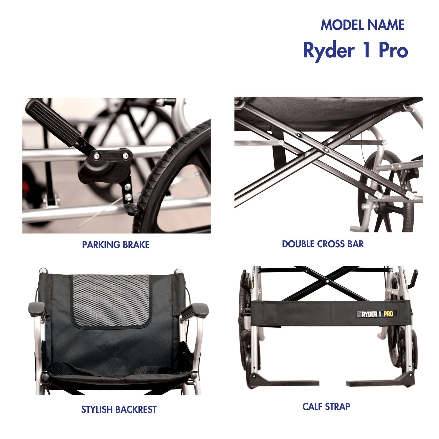 Karma Ryder 1 Pro Lightweight & Foldable Manual Wheelchair