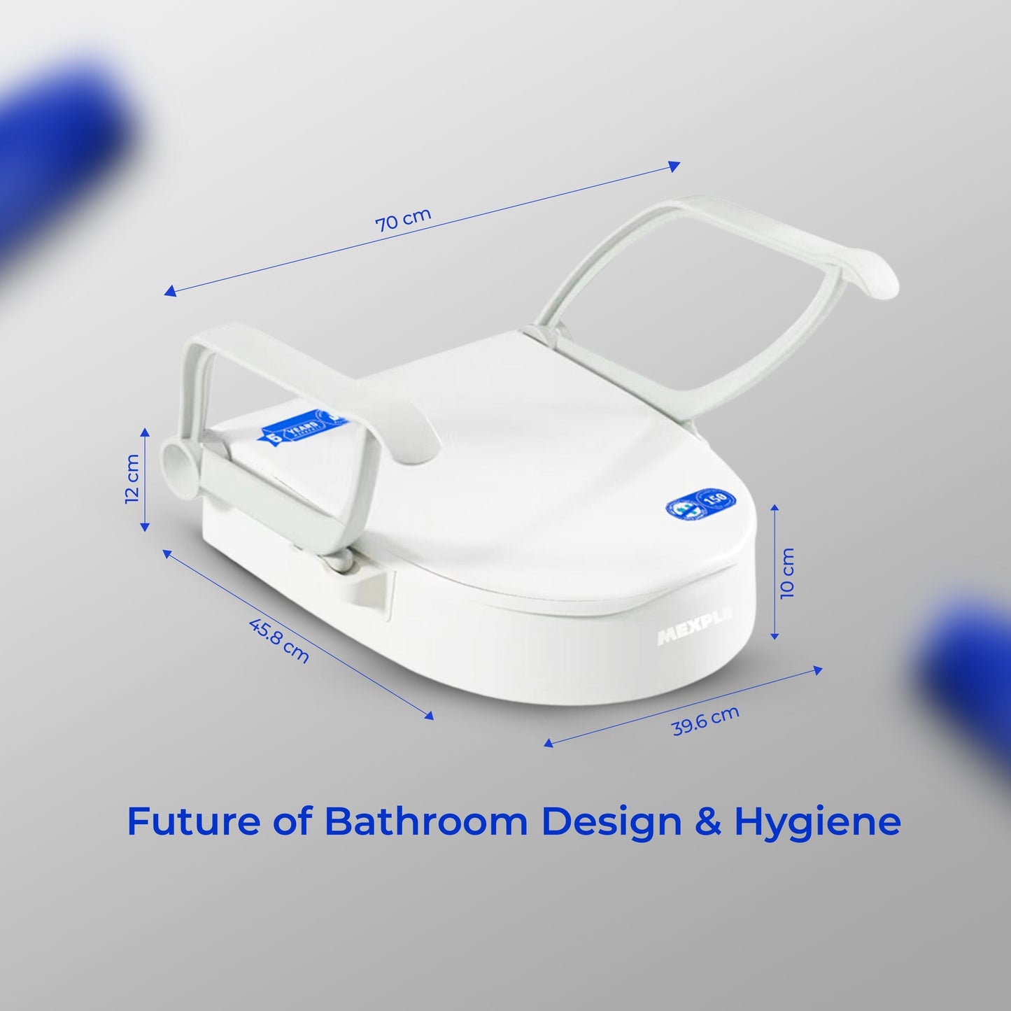 Mexple Raixerse Raised Premium Commode Toilet Elevator