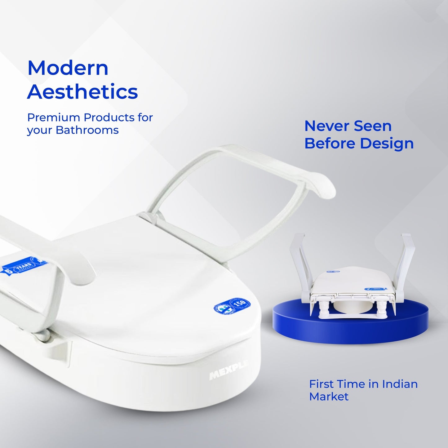 Mexple Raixerse Raised Premium Commode Toilet Elevator