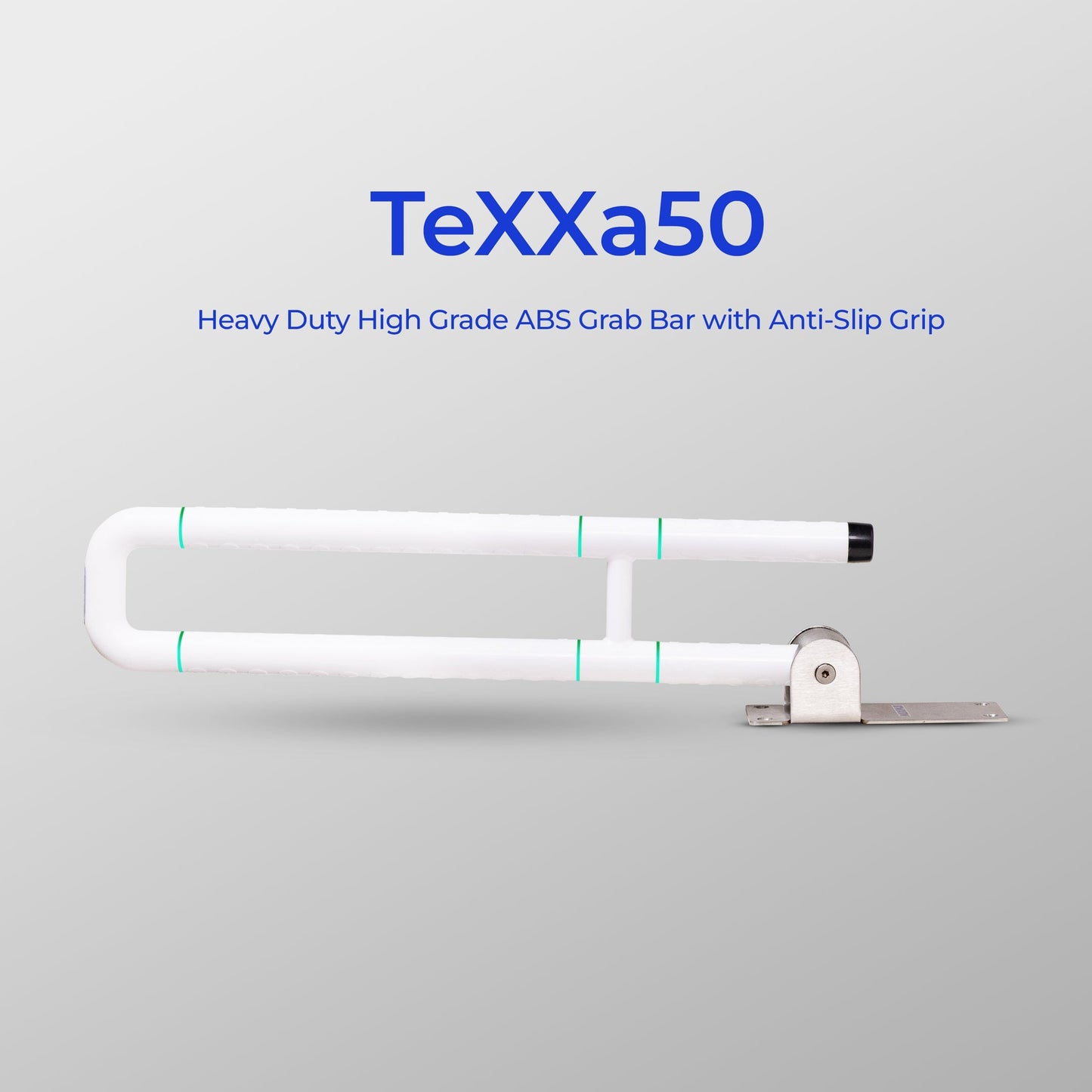 Mexple Texxa50 Heavy Duty Abs Grab Bar With Anti-slip Grip