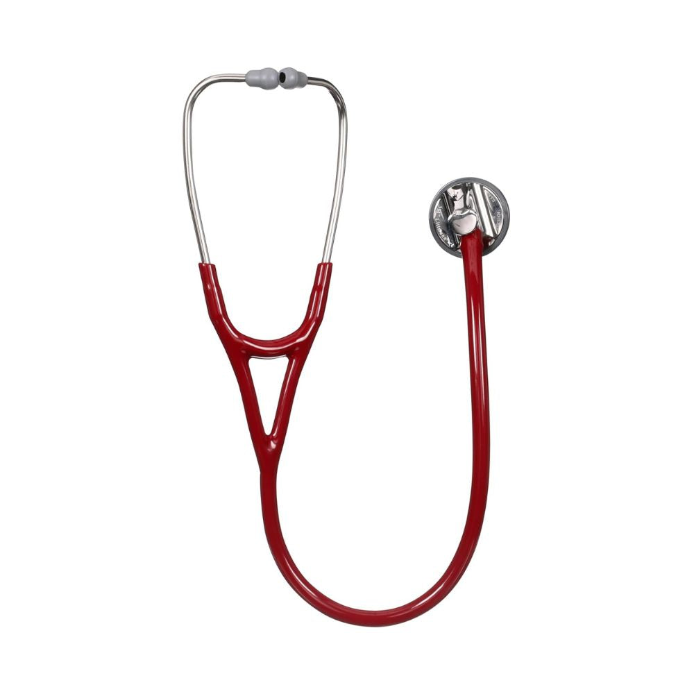 3M™ Littmann® Master Cardiology™ Stethoscope, 2163, Standard-Finish Chestpiece, Burgundy Tube, 27 in, 3 Each/Case