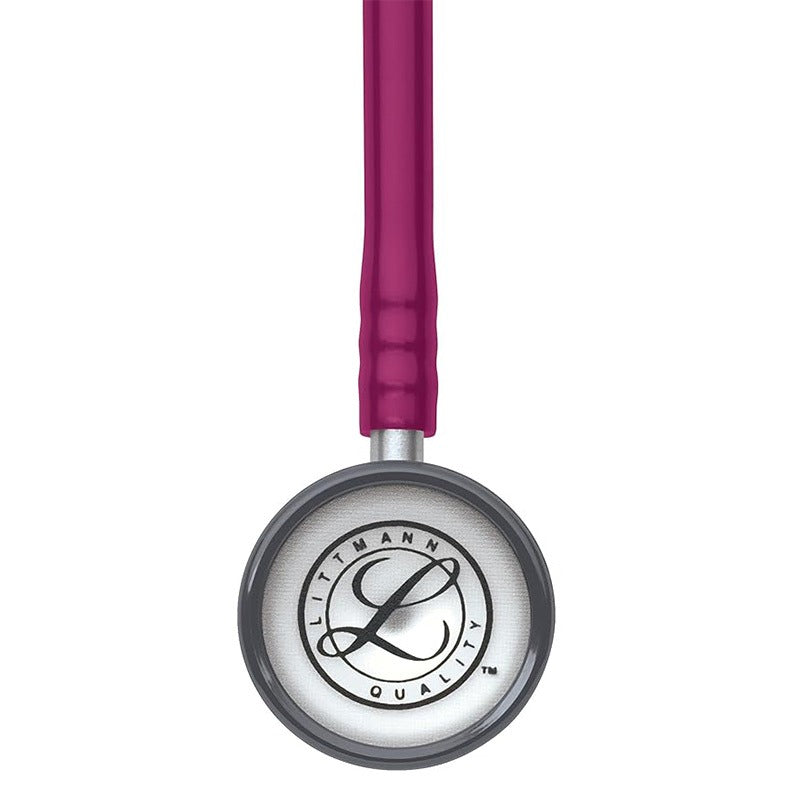 3M™ Littmann® Littmann® Classic II Pediatric Stethoscope, 2122, Standard-Finish Chestpiece, Raspberry Tube, 28 in, 3 Each/Case
