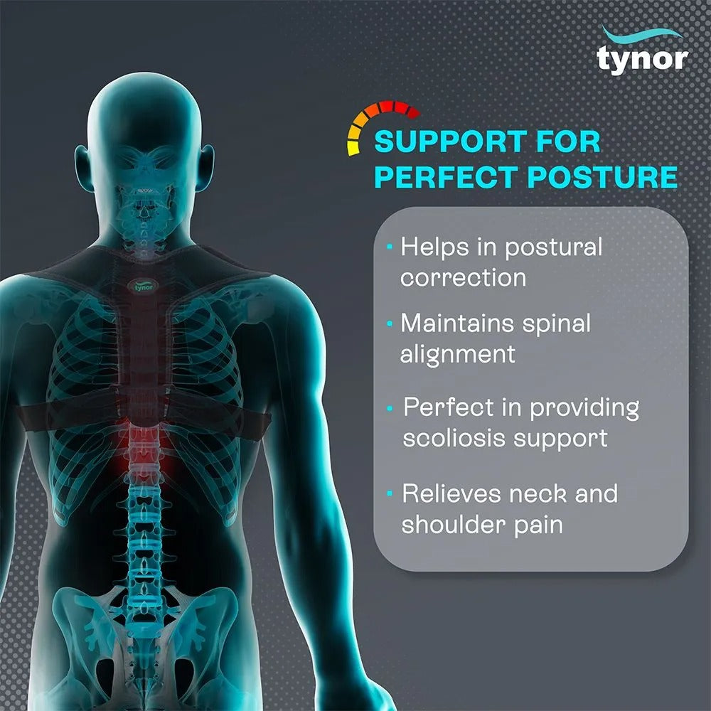 Tynor A38 Posture corrector Sleek Universal Size