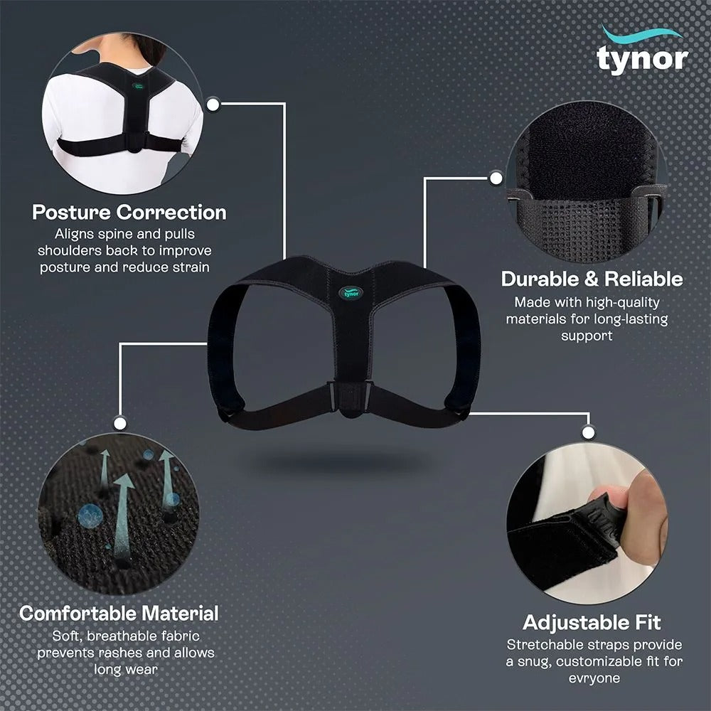 Tynor A38 Posture corrector Sleek Universal Size
