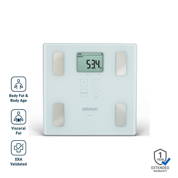 Omron HBF-214-AP Body Composition Monitor with Body Fat & BMI Analysis