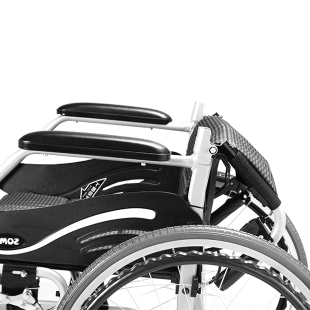 Light weight foldable wheelchair for travel