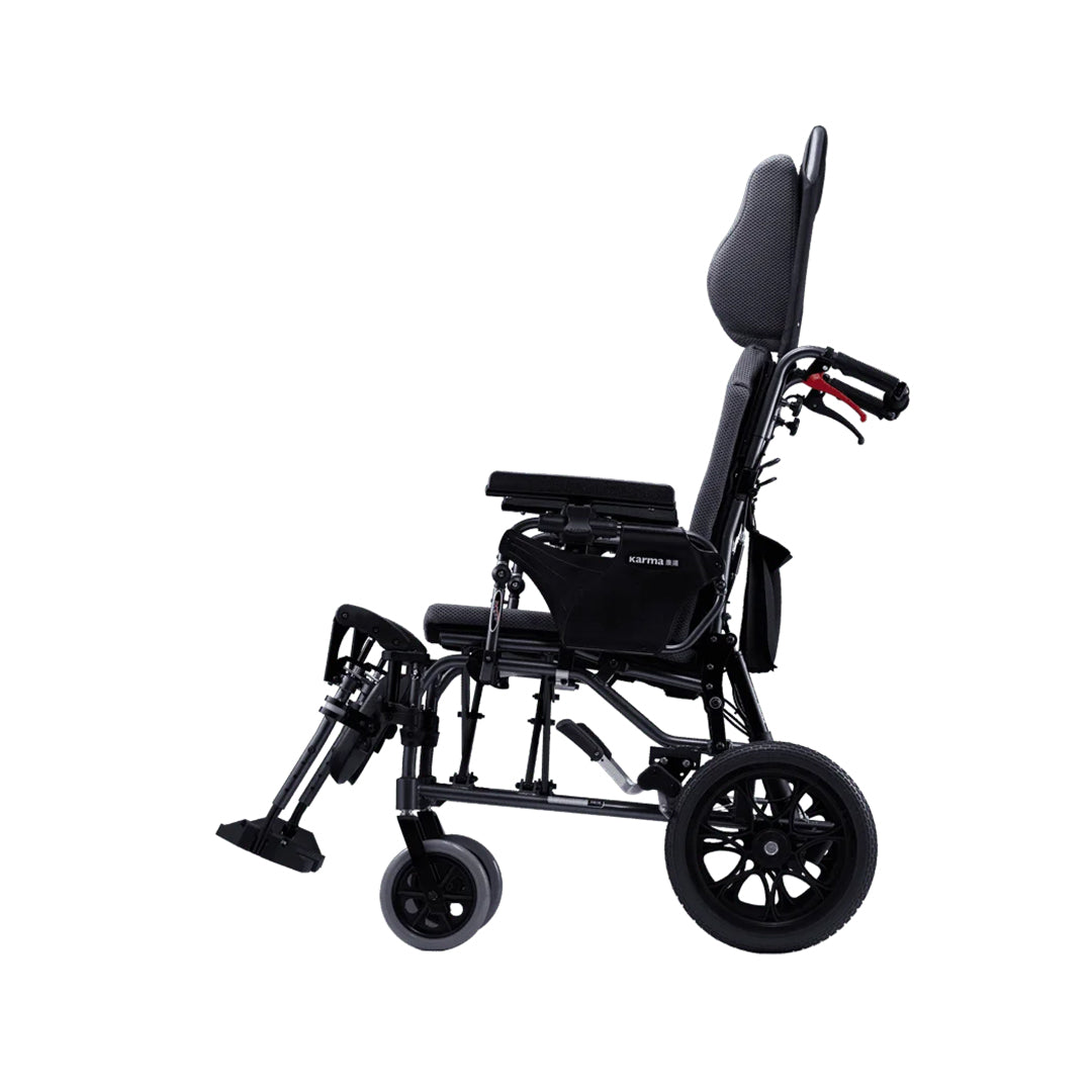 Karma MVP 502 Reclining Wheelchair with Anti-sliding Design