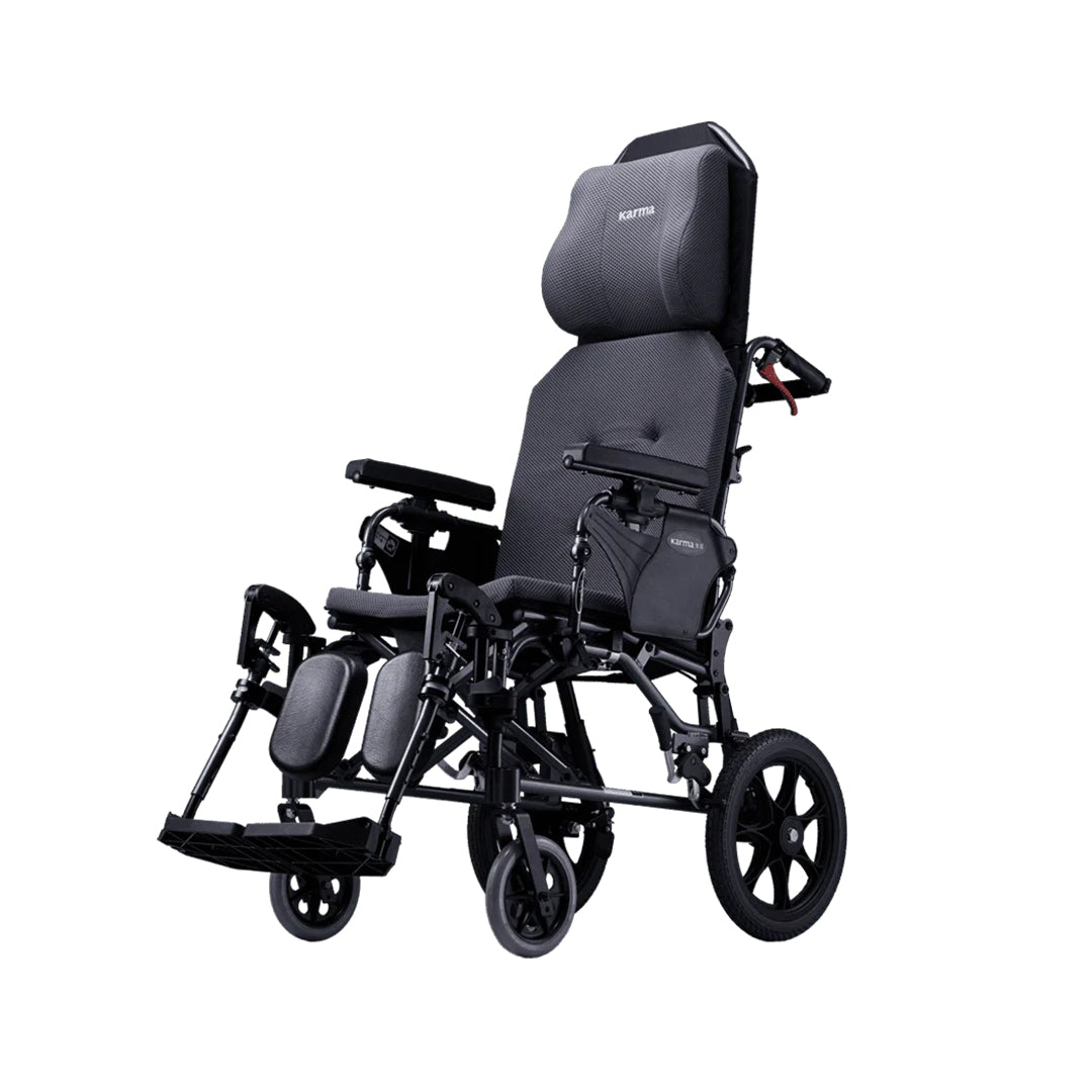 Karma MVP 502 Reclining Wheelchair with Anti-sliding Design