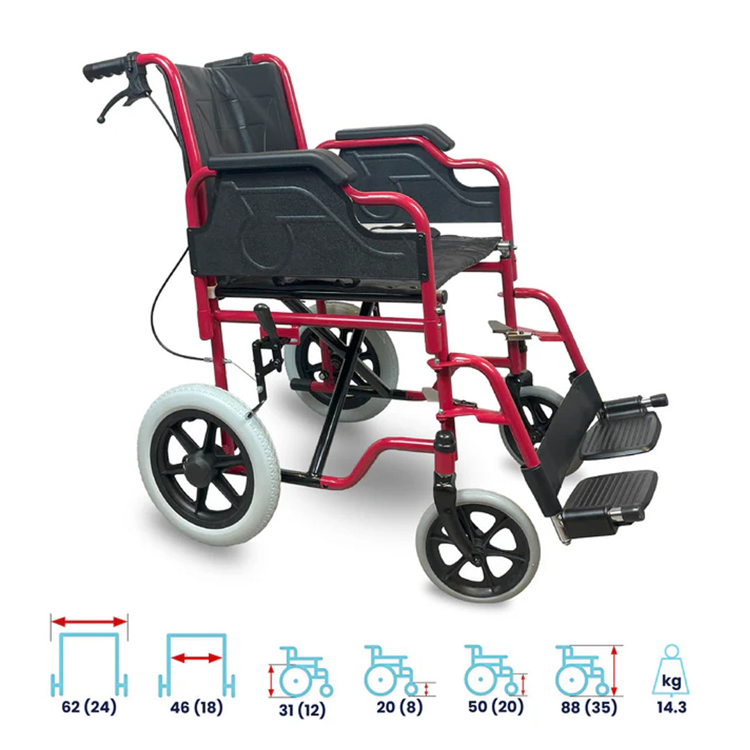 Arrex Perla Premium Steel Wheelchair