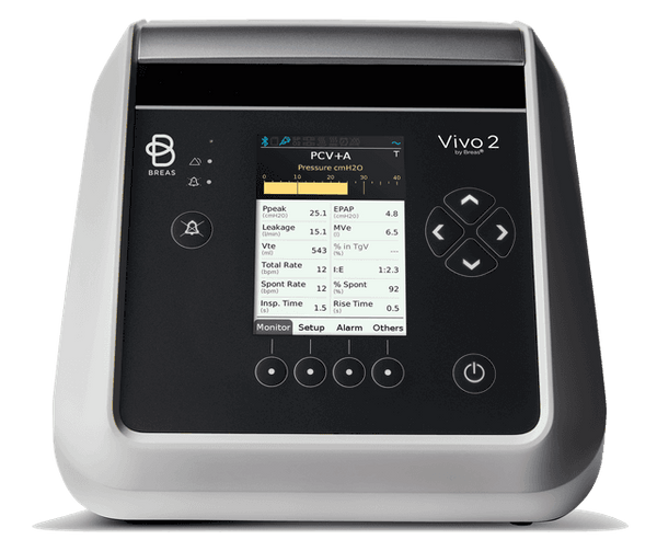 Breas Vivo 2 Non-Invasive Ventilation BiPAP Machine