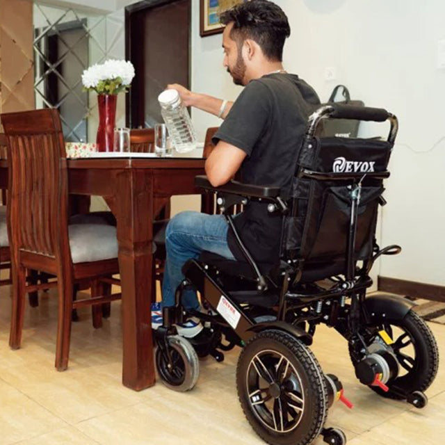 Evox WC-108 Reclining Electric Aluminum Wheelchair