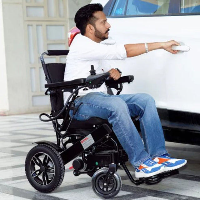 Evox WC-108 Reclining Electric Aluminum Wheelchair