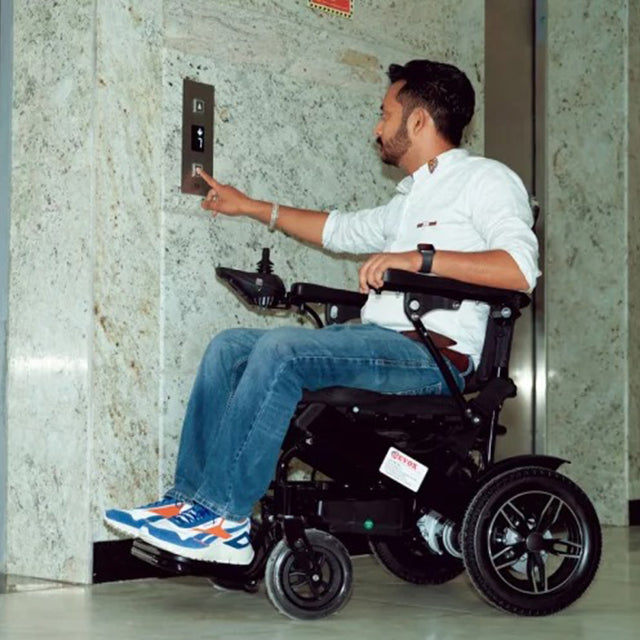 Evox WC-108 Reclining Electric Aluminum Wheelchair