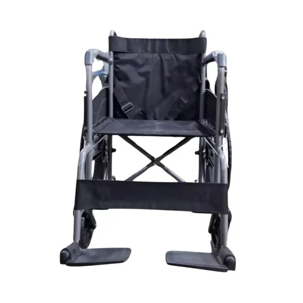 Vissco Rodeo Lite Wheelchair front view | Lightweight folding wheelchair for adults | Mag wheels wheelchair India online